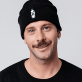 Luft | Bestickte Bio Baumwoll Mütze