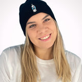 Luft | Bestickte Bio Baumwoll Mütze