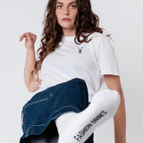 Liquid Coffee | Besticktes Bio Baumwoll Unisex T-Shirt