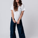 Liquid Coffee | Besticktes Bio Baumwoll Unisex T-Shirt