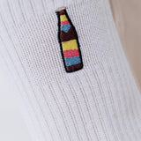 Cola Mix | Bestickte Bio Baumwoll Socken