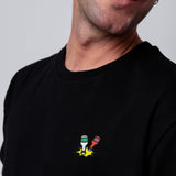 Kleiner Klopfer | Besticktes Bio Baumwoll Unisex T-Shirt