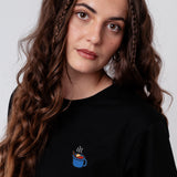 Glühwein | Besticktes Bio Baumwoll Unisex T-Shirt