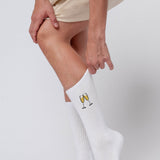 Sekt | Bestickte Bio Baumwoll Socken