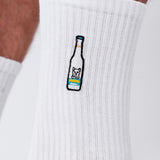 WINZZ Weinschorle | Bestickte Bio Baumwoll Socken