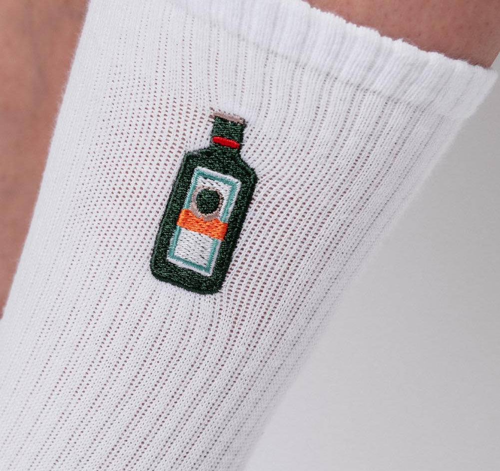 Jägermeister | Bestickte Bio Baumwoll Socken