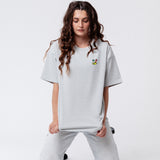 Kleiner Klopfer | Heavy Oversized Bio Baumwoll T-Shirt