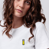 Kölsch | Besticktes Bio Baumwoll Cropped T-Shirt