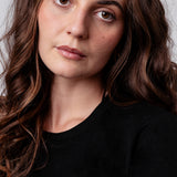 Gorbatschow | Besticktes Bio Baumwoll Cropped T-Shirt