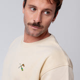 Champagnersäbel | Besticker Bio Baumwoll Unisex Pullover