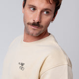 Due Caffè | Bestickter Bio-Baumwoll Unisex Pullover