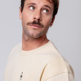 Mangaroca Batida de Côco | Bestickter Bio-Baumwoll Unisex Pullover