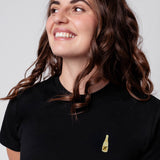 Freixenet | Besticktes Frauen Bio Baumwoll T-Shirt