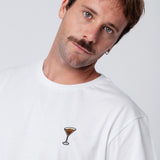 Espresso Martini| Besticktes Bio Baumwoll Unisex T-Shirt