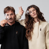 Whisky | Bestickter Bio-Baumwoll Unisex Hoodie