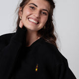 Hofei | Bestickter Bio-Baumwoll Unisex Pullover