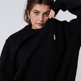 DANZKA | Bestickter Bio-Baumwoll Unisex Pullover