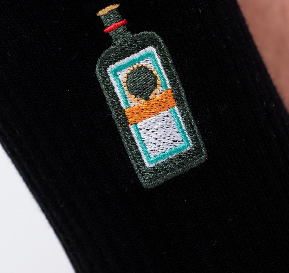 Jägermeister | Bestickte Bio Baumwoll Socken