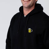 Maßkrug | Bestickter Bio-Baumwoll Unisex Hoodie