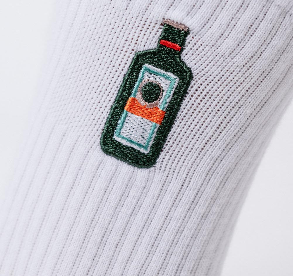 Jägermeister | Bestickte Bio Baumwoll Socken