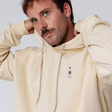 Mangaroca Batida de Côco | Bestickter Bio-Baumwoll Unisex Hoodie