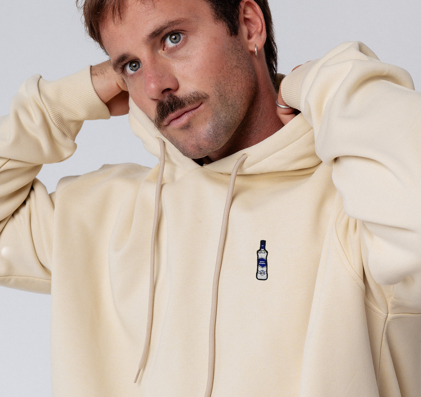 Gorbatschow | Bestickter Bio-Baumwoll Unisex Hoodie