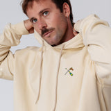 Champagnersäbel | Bestickter Bio-Baumwoll Unisex Hoodie