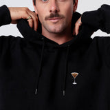 Espresso Martini | Bestickter Bio-Baumwoll Unisex Hoodie