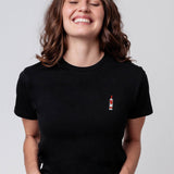 Vodka | Besticktes Frauen Bio Baumwoll T-Shirt