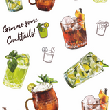 Cocktails | Nachhaltige Klebe Tattoos