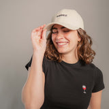 Amore | Bestickte Bio Baumwoll Cord Cap