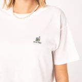 TAILORED TASTES Gin Tonic | Besticktes Bio Baumwoll Crop Top