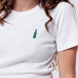 Pfeffi | Besticktes Bio Baumwoll Cropped T-Shirt