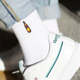 Hofei | Bestickte Bio Baumwoll Socken