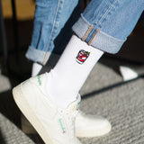 Negroni | Bestickte Bio Baumwoll Socken