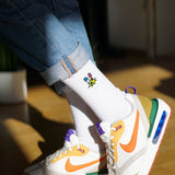 Kleiner Klopfer | Bestickte Bio Baumwoll Socken