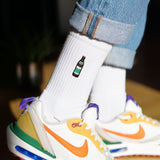 Helles | Bestickte Bio Baumwoll Socken