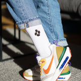 Coffee Beans | Bestickte Bio Baumwoll Socken