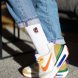 Negroni | Bestickte Bio Baumwoll Socken