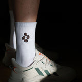Coffee Beans | Bestickte Bio Baumwoll Socken