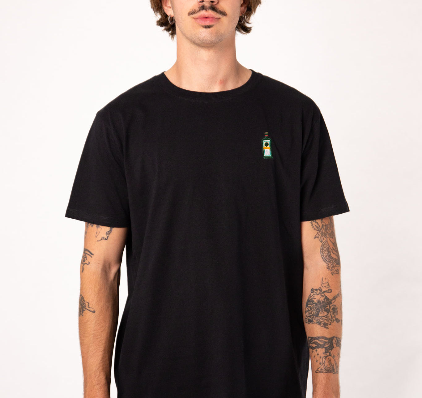 Jägermeister | Besticktes Unisex Bio Baumwoll T-Shirt