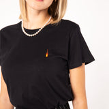 Würze Fix | Besticktes Bio Baumwoll Frauen T-Shirt