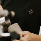 Coffee Beans| Besticktes Organic Bio Baumwoll Frauen T-Shirt