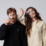 Pfeffi | Bestickter Bio-Baumwoll Unisex Hoodie