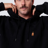 Stroh 80 | Bestickter Bio-Baumwoll Unisex Hoodie