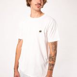Burger | Besticktes Bio Baumwoll Unisex T-Shirt