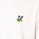 Kleiner Klopfer | Besticktes Bio Baumwoll Unisex T-Shirt