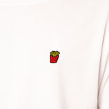 Pommes | Besticktes Bio Baumwoll Unisex T-Shirt