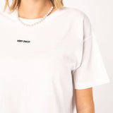 Very Disco | Besticktes Bio Baumwoll Cropped T-Shirt
