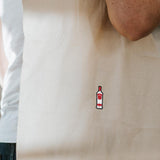 Vodka | Bestickte Bio Baumwoll Tasche